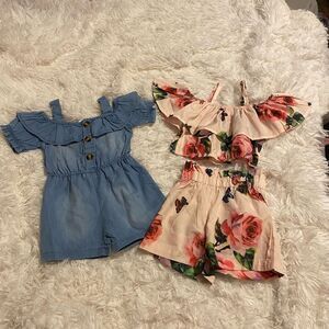 (2) PatPat 6-9M Baby Girl Outfits